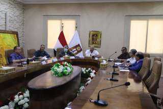 محافظ الوادي الجديد يبحث تقنين...