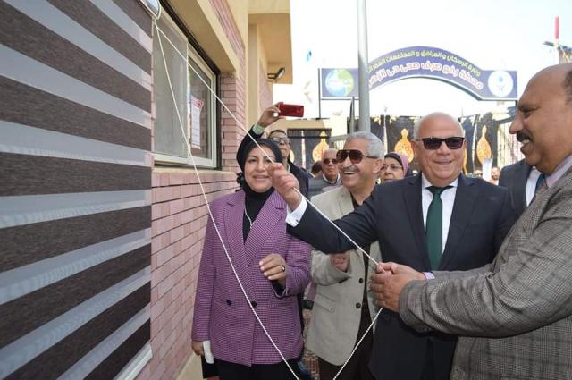 محطة جديدة من محطات قطار التنمية بمحافظة بورسعيد