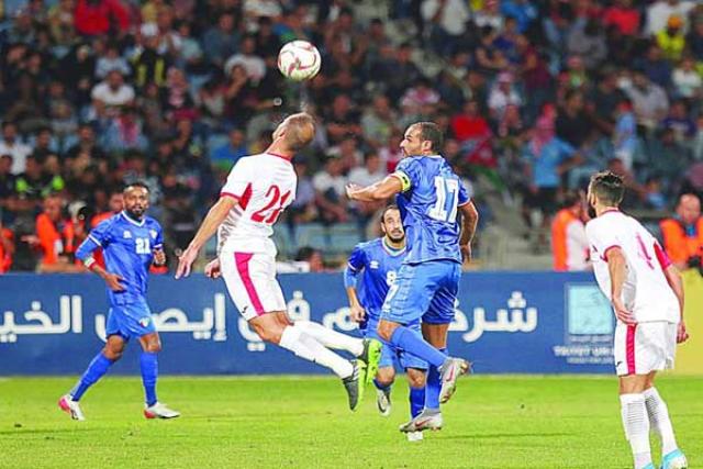 مباراة الأردن والكويت