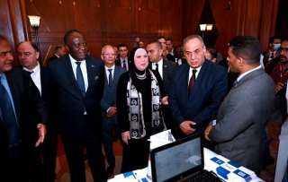 وزيرة التجارة والصناعة تفتتح فعاليات...