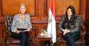 رانيا المشاط تلتقى ممثلى صندوق...