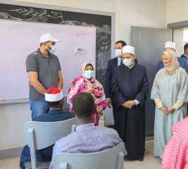 شيخ الأزهر يتفقَّد امتحانات ثانوية...