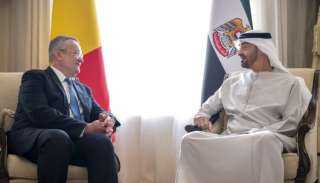 محمد بن زايد يبحث تعزيز...