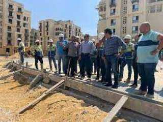 خالد عباس يتفقد الموقف التنفيذى...