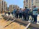 خالد عباس يتفقد الموقف التنفيذى...