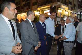 محافظ بورسعيد وأعضاء لجنة الشباب...