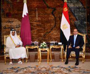 السيسي لأمير قطر: هذه الزيارة...