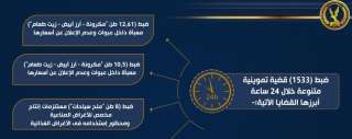 ضبط 1533 قضية تموينية متنوعة...