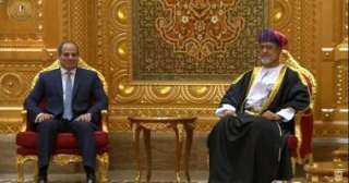 سلطان عمان يعرب للرئيس السيسي...