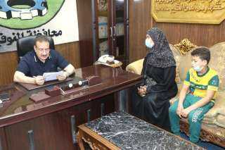 محافظ المنوفية يفحص عدد من...