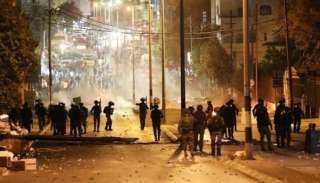 الهلال الأحمر: 64 مصابا فلسطينيا...