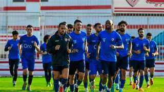 الزمالك يستأنف تدريباته للقاء المقاولون...