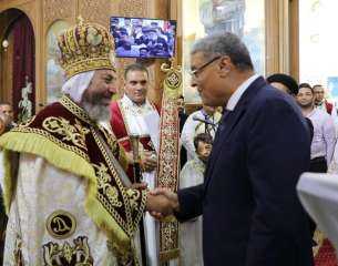 محافظ المنيا يشهد حفل تجليس...