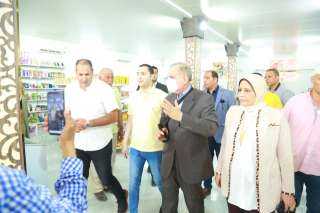 محافظ كفر الشيخ يتفقد ماركت...