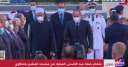 الرئيس السيسى يصل مسجد المشير...