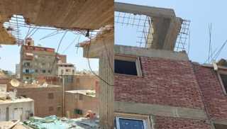 محافظة الجيزة تزيل حالات بناء...