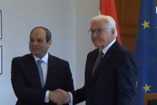 بدء المباحثات بين الرئيس السيسي...