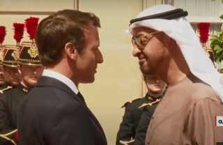 الرئيس الفرنسي يستقبل الشيخ محمد...