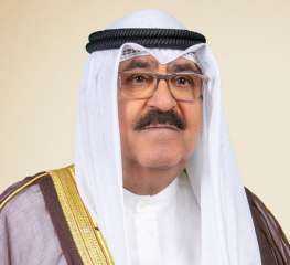 ولي عهد الكويت يعزى الرئيس...