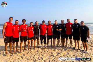 اليوم.. منتخب مصر للكرة الشاطئية...