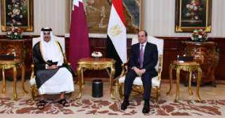 أمير قطر ونائبه يهنئان الرئيس...