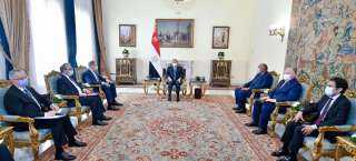 الرئيس السيسى يستقبل وزير الخارجية...