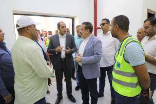 محافظ المنوفية يتفقد14 مشروع خدمى...