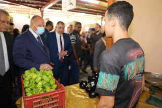 محافظ القاهرة  يفتتح سوق...