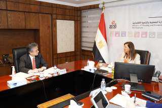 وزيرة التخطيط والتنمية الاقتصادية تلتقي...