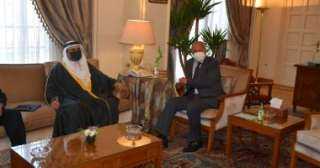 احمد أبو الغيط يستقبل رئيس...