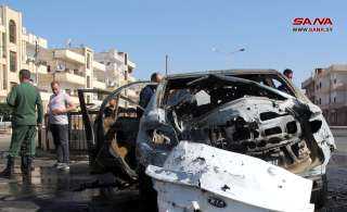 انفجار عبوة ناسفة بسيارة مدنية...