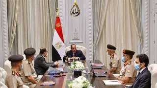 السيسي يتابع الموقف التنفيذي لمشروعات...
