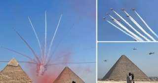 العرض الجوى المصرى الكورى الجنوبى...