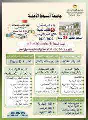 وزير التعليم العالى يستعرض تقريرًا...