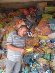 ضبط 4 آلاف و400 كرتونه...