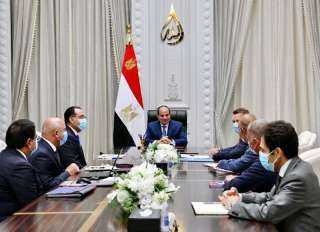 الرئيس السيسي يتابع تشغيل وإدارة...