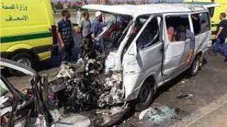 إصابة 4 أشخاص إثر حادث...
