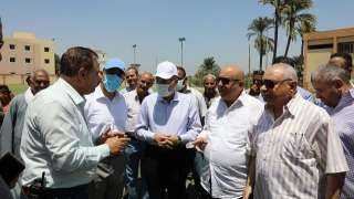 محافظ المنيا يتفقد أعمال تنفيذ...