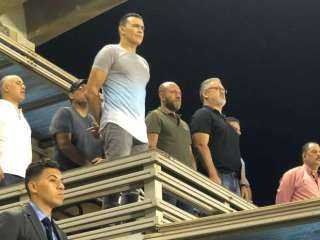 جهاز المنتخب الأولمبي يتابع مباراة...