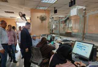 رئيس مدينة إهناسيا يتفقد منظومة...