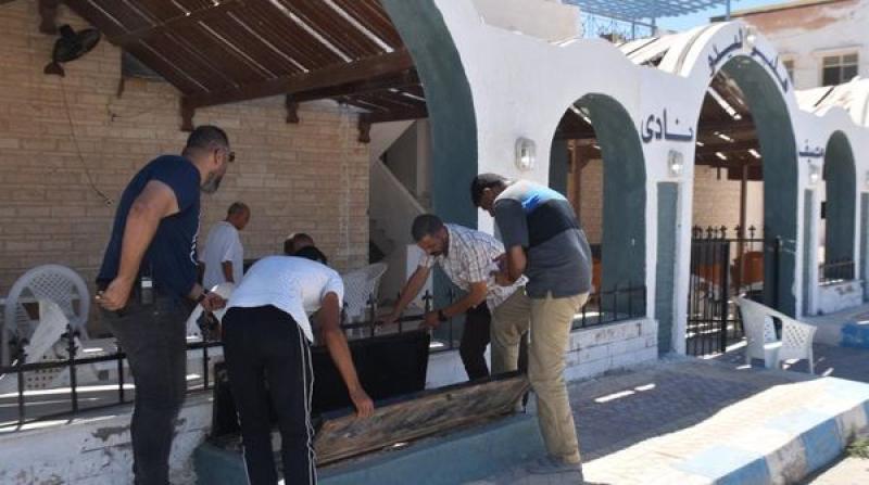 مياه مطروح .. حملات تفتيش لضبط المخالفات بمنطقة كليوبترا