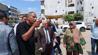 محافظ بورسعيد يتفقد أعمال رفع...