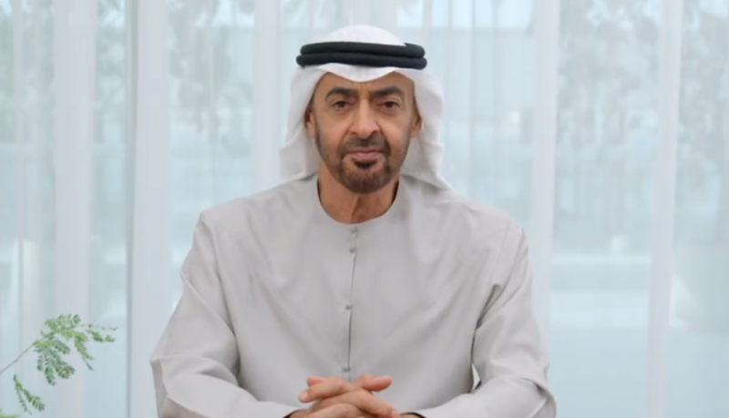 محمد بن زايد يوجه رسالة إلى طلاب الإمارات في أول أيام الدراسة