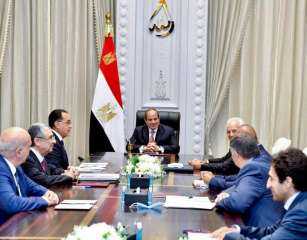 الرئيس السيسى يستعرض إنتاج الكهرباء...
