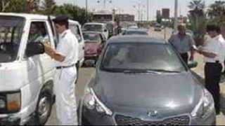 مدير مرور الجيزة يتفقد شوارع...