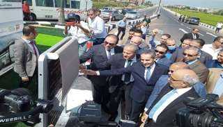 وزير التموين يفتتح الطريق الدولي...