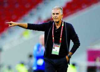 كيروش يقود منتخب إيران في...
