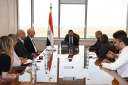 وزير الشباب والرياضة يستقبل وفد...