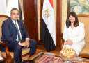 وزيرة الهجرة تستقبل النائب عماد...
