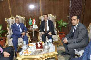 محافظ المنوفية يستقبل المهندس إبراهيم...